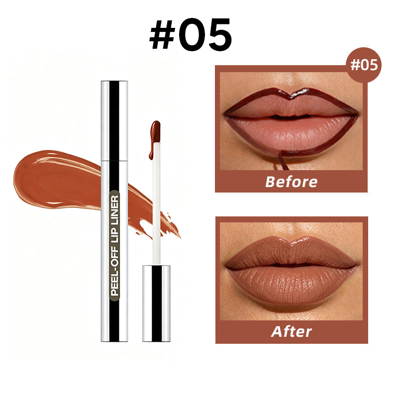 The Lip Liner That Stays Until You Take It Off.