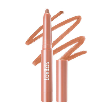 Define your lips—without the dry, scratchy feel.