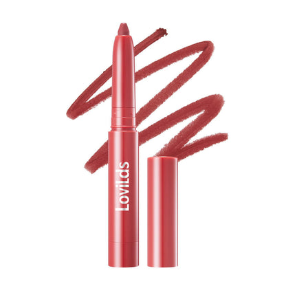 Define your lips—without the dry, scratchy feel.