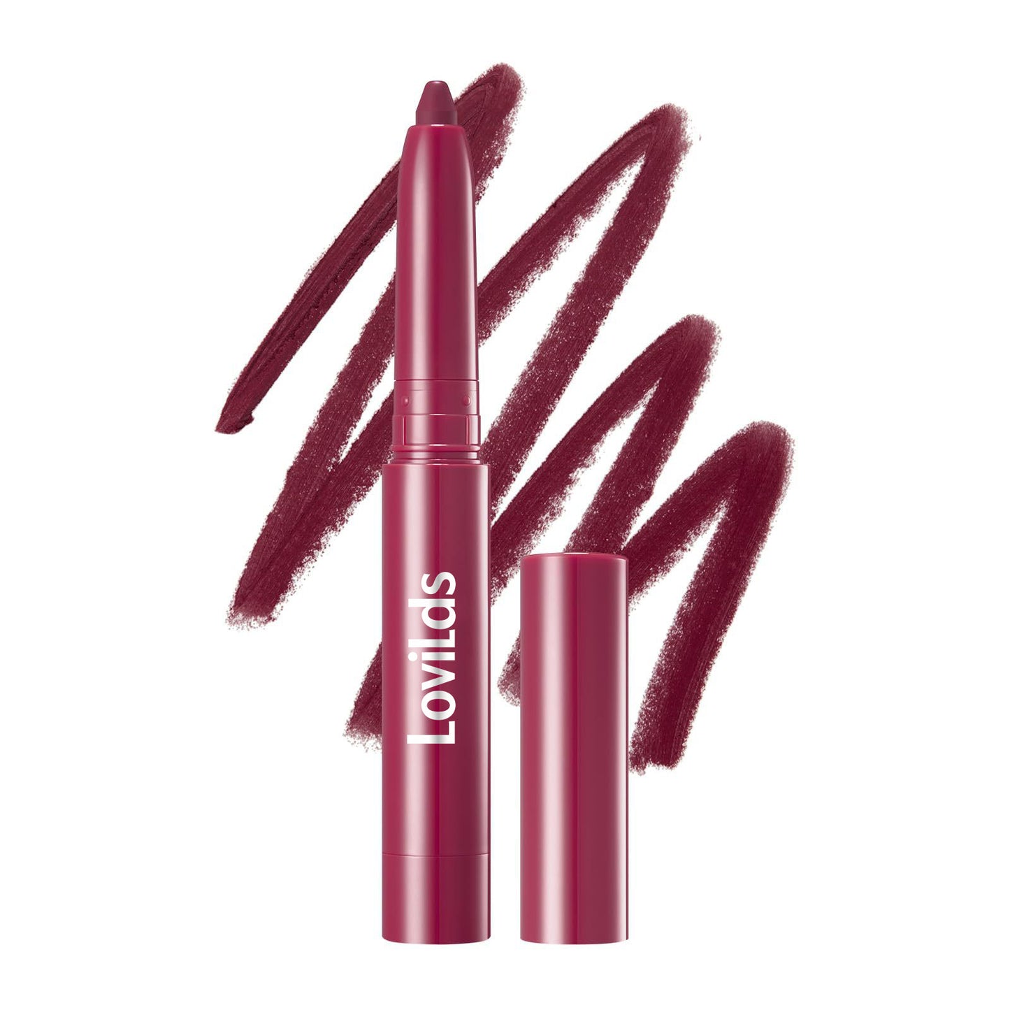 Define your lips—without the dry, scratchy feel.