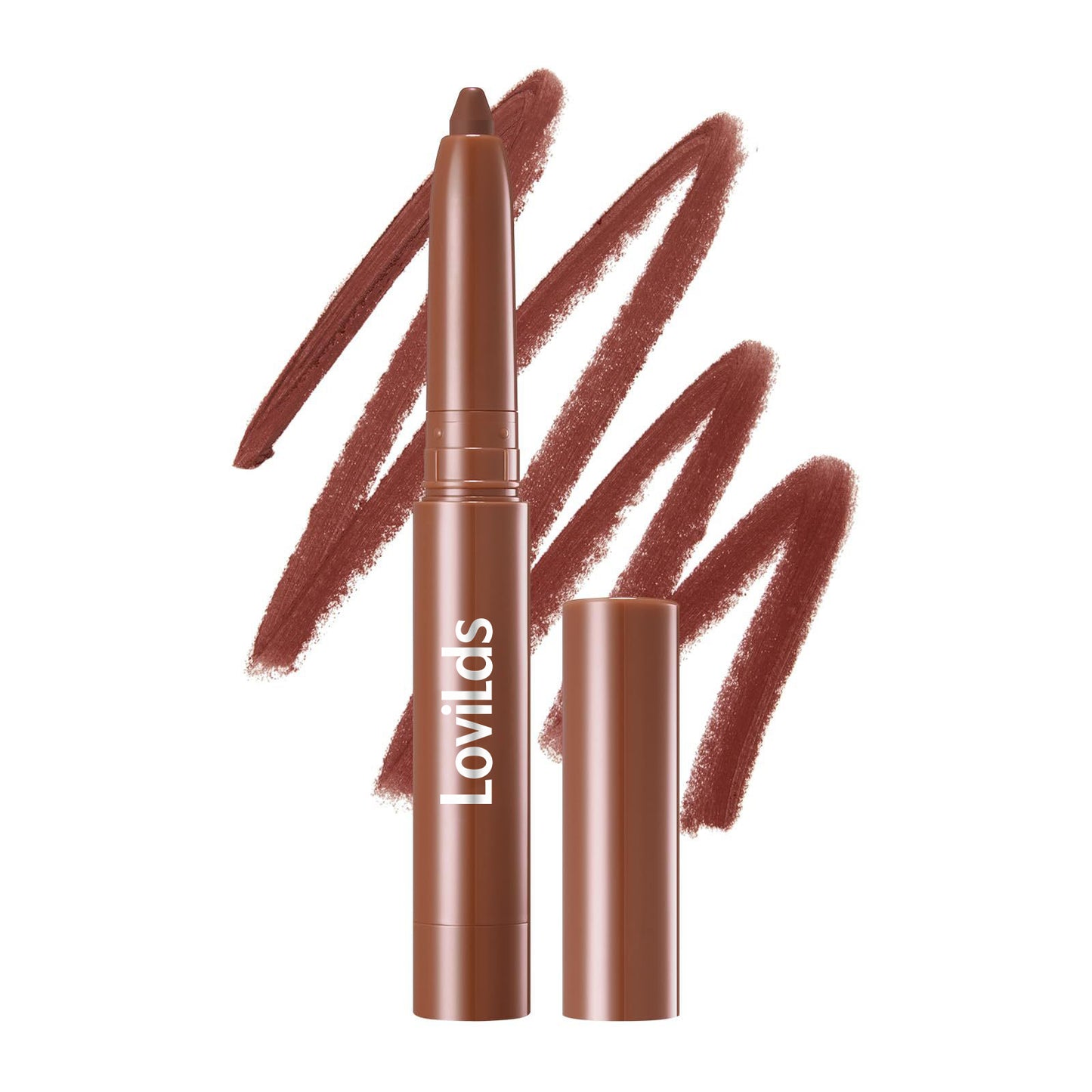 Define your lips—without the dry, scratchy feel.