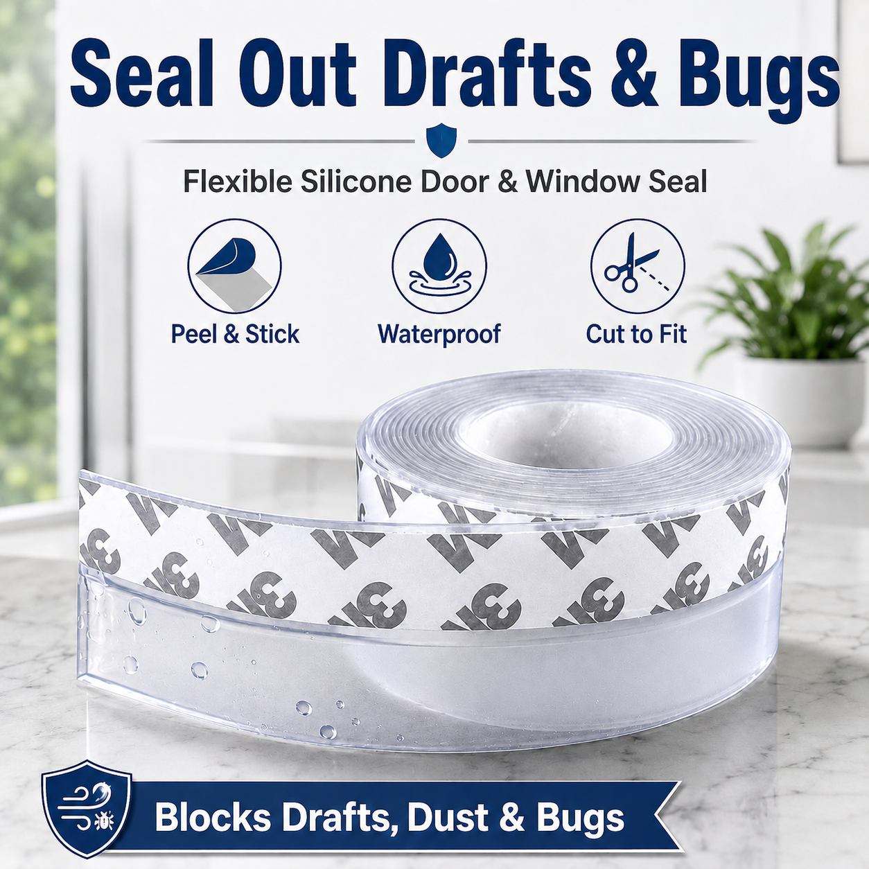 Silicone Door & Window Seal Strip