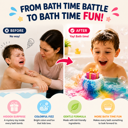 urn Bath Time Into Surprise Time™