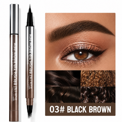 4D Dual-Ended Brow Pen