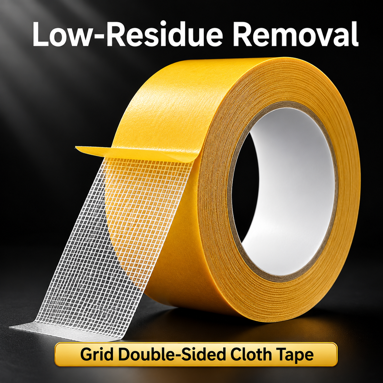Heavy-duty grid cloth tape