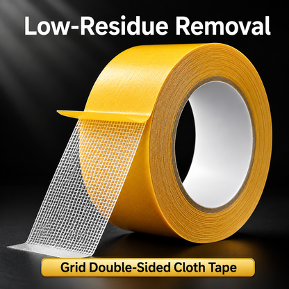 Heavy-duty grid cloth tape