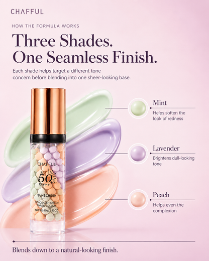 3-in-1 Color-Correcting Sunscreen Primer