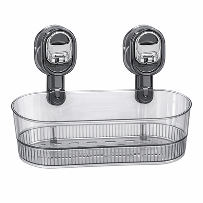 No-Drill Suction Storage Box  Large Capacity & Strong Load-Bearing