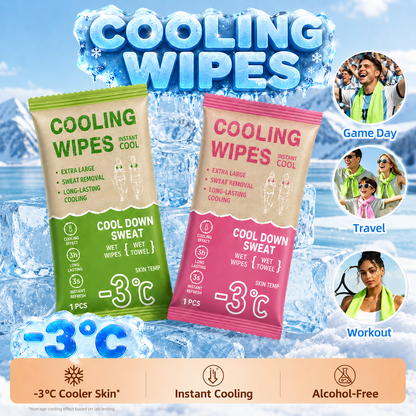 Botanical Cooling Body Wipes