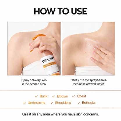 Clinclii™Acid Turmeric Exfoliating Cleaning Spray