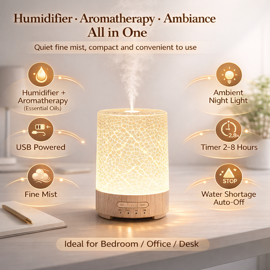 Nano Mist Aroma Humidifier