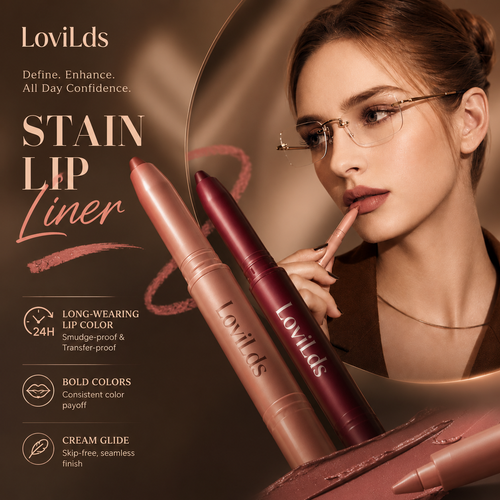 Define your lips—without the dry, scratchy feel.