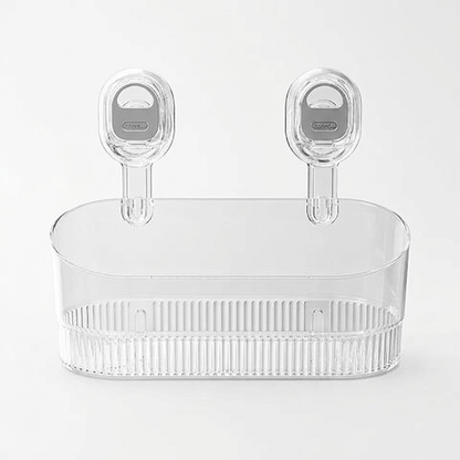 No-Drill Suction Storage Box  Large Capacity & Strong Load-Bearing